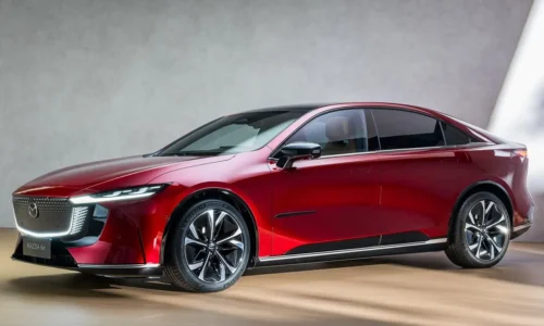 Photo: Mazda Mazda 6e Just Won World Car Design of the Year